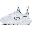 Nike Flex Runner 2 Baby/Toddler Shoes (DJ6039-010, Football Grey/Light Armory Blue/White) Size 7