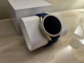 Michael Kors Gen 5E MKGO Smartwatch Gold Blue Rubber MKGO Gen 5E - Brand New