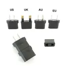 EU KR AU UK To EU US KR AU UK 250V 10A wall Travel Adapter converter Electric Power Plug Charger