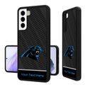 Carolina Panthers Personalized EndZone Plus Design Galaxy Bump Case