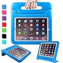 AVAWO Kids Case for iPad 2 3 4 (Old Model) 9.7 Inch - Light Weight Shock Proof Convertible Handle Stand Kids Friendly for iPad 2, iPad 3rd Generation, iPad 4th Generation Tablet - Blue