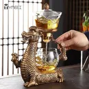 YMEEI Kungfu Glass Tea Set Magnetic Water Diversion For Kitchen Loose Infusers Cooking Tea Maker
