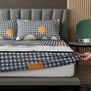 Summer Bed Fiber Sleeping Mat Mattress Cover Cooling Fit Bedding Sets Queen Size