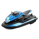 Anjetan Remote Control Boat Set Rechargeable Mini High Speed Interactive Electric RC Racing Boat Motor Boat Toy for Kids Rc Boats High Speed Rc Boat