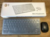 Schwarze kabellose kleine Tastatur und Maus für LG UP75 43 Zoll 4K Smart TV 43UP75