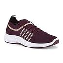 Aqualite Fashionable and Comfort Cushion Outdoor Maroon Beige Women Slip-on Shoes