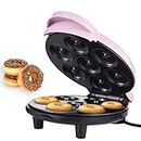 XiaoXIN Dash Mini Donut Maker Machine Hace 7 Donuts 700W Calefacción de Doble Cara Recubrimiento Antiadherente Máquina Eléctrica para Hacer Donuts para Desayuno para Niños Postre Merienda Perfecto par