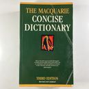 The Macquarie Concise Dictionary 3rd Third Edition Paperback Words Language Book