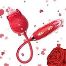 2024 New Upgrade Stimulator For Girls Ladies,Quiet Waterproof Massage Stick for Women G S-p-o-t_Vib-rator Massager for Women USB Charging Gift for Her Rose -3