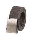 Columbia Men's Military-Style Belt, Charcoal, 42