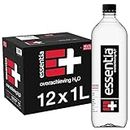 Essentia Water Bottled, Ionized Alkaline Water:99.9% Pure, Infused With Electrolytes, 9.5 pH Or Higher With A Clean, Smooth Taste, 1 Litre (Pack of 12)
