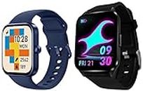 Fastrack Reflex Vox Smartwatch New Reflex Beat+ 1.69 Ultravu Display Smartwatch | Rakshabandhan Gifts - Blue