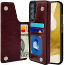Wallet Case for Samsung Galaxy S21 / Plus / Ultra - Card  Holder Kickstand