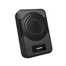 Alpine Electronics PWE-S8 Restyle Compact Powered 8-Inch Subwoofer, Black