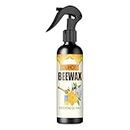 Beeswax Furniture Polish Spray Wood Shine, Natural BeeWax Spray Brown Wooden Furniture Cleaner Floor Polishing Shiner for Old Furniture Door, Table, Chair, Laminate Finishes Clean Care (BeesWax Spray)