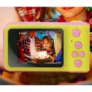 Mini fotocamera digitale per bambini video ingresso vacanze ingresso SD ricaricabile rosa