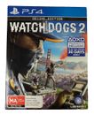 PS4 Game - Watch Dogs 2 Deluxe Edition | Disc is Mint VGC Tracked Ship