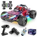 Hosim 1:14 4X4 Fast RC Cars for Adults,40+ KPH High Speed Hobby Electric Off-Road Jumping Remote Control RC Trucks,Waterproof Toy Crawler Electric Vehicle Car for Boys Children