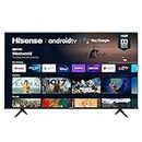 Hisense 65A6G 65-Inch 4K Ultra HD Android Smart TV with Alexa Compatibility (2021 Model), Black