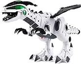 Rahisa Dinosaur Robot Dinosaur Toy, Educational Robot, Mechanical, Children's Toy, Automatic Walking, Open Mouth Opening/Closing, Voice Spraying, Glowing Light, Neck and Tail Sway, Animal Model