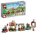 LEGO 43212 Disney: Disney Celebration Train​ Set with Moana, Woody, Peter Pan and Tinker Bell Parade Floats plus Mickey and Minnie Mouse, Toy for Kids Aged 4 Plus, Disney's 100th Anniversary Series