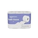 Amazon Basics 2-Ply Toilet Paper, 6 Rolls (1 Packs of 6), Equivalent to 25 regular rolls