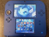 Nintendo 2DS Blue 32GB + 26 Game Bundle, Pokemon Theme