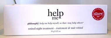 Help Me Retinol Night Treatment for Unisex - 1.05 oz
