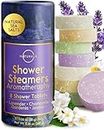8-Pcs Shower Steamers Aromatherapy - Birthday Gifts for Women - Shower Bombs Aromatherapy, Eucalyptus Shower Steamer Relaxation Spa Gifts Shower Bomb - Self Care Unique Gifts for Women and Men