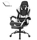 Gaming Chair Racing Office Computer Ergonomic Video Game Chair,Office Computer Racing Pu Leather, Height Adjustable SGS Listed Gas-LIF