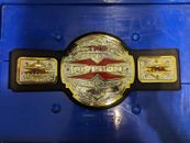 2010 Jakks Pacific TNA Wrestling X-Division Title Belt - Rare - AJ Styles Signed