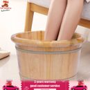 Lavabo de madera para baño de pies masaje pies barril relajación spa cubo kit salud y belleza 