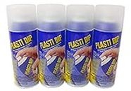 Plasti Dip 4 x Performix Multi-Purpose Rubber Coating Spray Paint - 311g - CLEAR