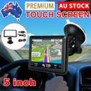 5" Car & Truck GPS Navigator System LCD Navigation Sat Nav FM Speedcam 4G AU Map