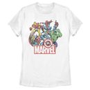Women's White The Avengers Heroes Of Today T-Shirt