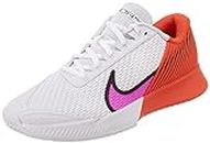 Nike Mens M Zoom Vapor Pro 2 Hc-White/Fuchsia Dream-Picante Red-Black-Dr6191-100-9Uk Running Shoes