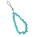 Natural Crystal Gemstone Phone Charm Cell Phone Lanyard Wrist Strap Phone Accessories for Women Girls, One Size, Alloy,Crystal,Nylon,Stone, No Gemstone