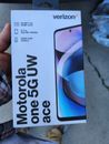 NEW Motorola one 5G UW ace Cell Phone Volcanic Gray 64GB Verizon Prepaid