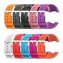 Replacement Remote Control, Soft Silicone Replacement Watch Band Strap Sport Smart Watch Wristband Wriststrap Band for Polar M400 M430 Running Sport GPS - (Color: Clear)