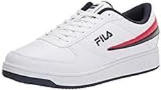 Fila Men's A-Low Sneaker, White/Navy/Red, 11