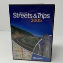 Microsoft Streets & Trips 2005 CD Software 2 Discs & Booklet Travel Map Software