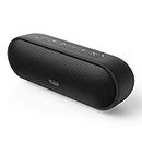 Tribit MaxSound Plus 24W Bluetooth Wireless Speakers,Powerful Louder Sound&Exceptional XBass(Independent XBass Button),Built in Mic,IPX7 Waterproof,20H Playtime,100ft BT Range for Party/Travel,Black
