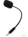 TNE Replacement 2.5mm Game Mic Microphone Boom only for Turtle Beach Ear Force XO Seven XO7 Pro Xbox 360 PS3 Computer Premium Gaming Headphones