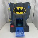 Batman Bat Cave Tower Toy Fisher Price fold up play set 2007 Rare Needs Cleaned
