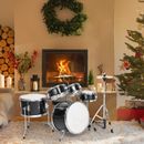 5-Piece Junior Drum Set for Kids Teens with Adjustable Throne/Cymbal/Pedal/Drums