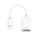 [Apple Certified]8-Pin Male to USB Female Adapter OTG charger for iPhone 14 13 8
