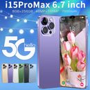 Brand New i15 Pro Max Smartphone 6.7 inch Mobile Phones Global Version Cellphone