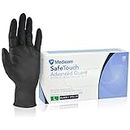 Medicom Nitrile Premium Gloves 100-Pieces, Large, Black