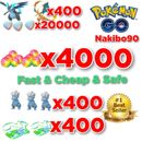Pokémon Go - Candy Rare, Raid, Bagon,  Charizard, Mega Stones Charizard - SAFE