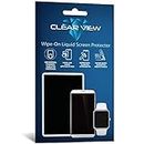 CLEARVIEW Liquid Glass Screen Protector | Covers up to 6 Devices | for All Smartphones Tablets and Watches